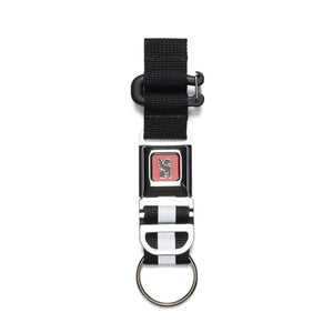 CHROME MINI BUCKLE KEYCHAIN SILVER BUCKLE AC249NONE