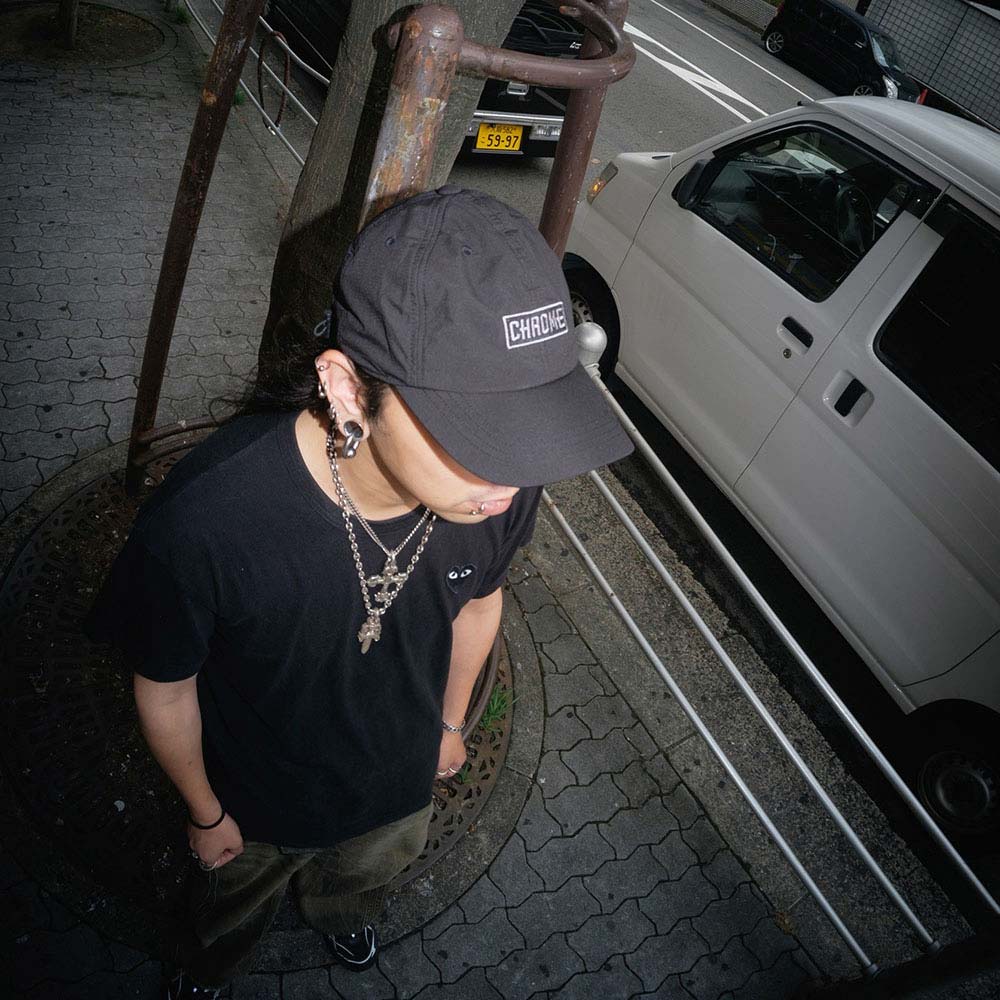 クローム ライムストーン キャップ CHROME LIMESTONE CAP BLACK メンズ 帽子 JP273BK