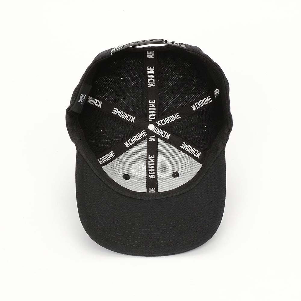 クローム 6 パネル キャップ CHROME 6 PANEL CAP BLACK/BLACK メンズ 帽子 AJ006BKBK