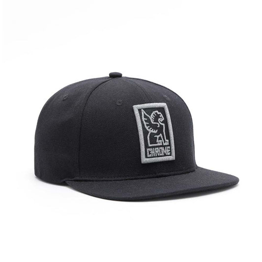 クローム 6 パネル キャップ CHROME 6 PANEL CAP BLACK/REFLECTIVE メンズ 帽子 AJ006BKRF