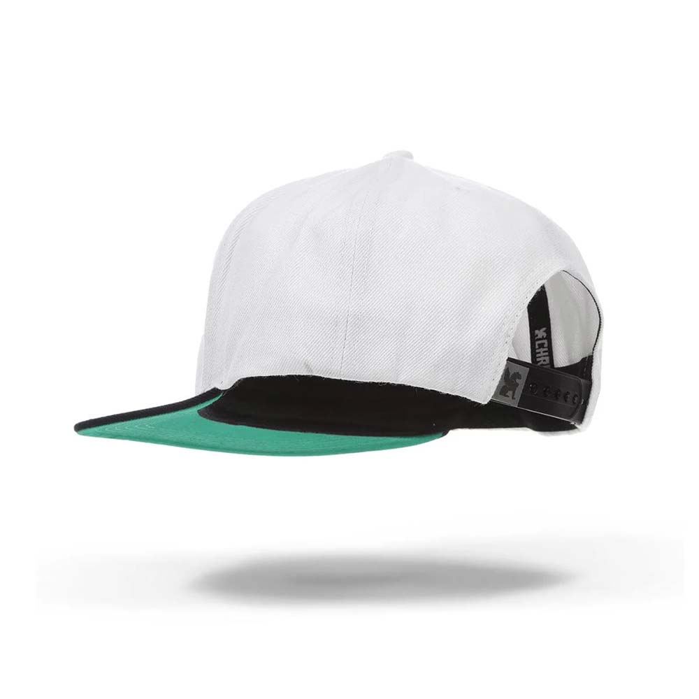 クローム 6 パネル キャップ CHROME 6 PANEL CAP WHITE/BLACK メンズ 帽子 AJ006WTBK