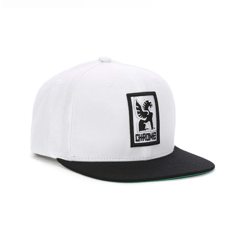 クローム 6 パネル キャップ CHROME 6 PANEL CAP WHITE/BLACK メンズ 帽子 AJ006WTBK