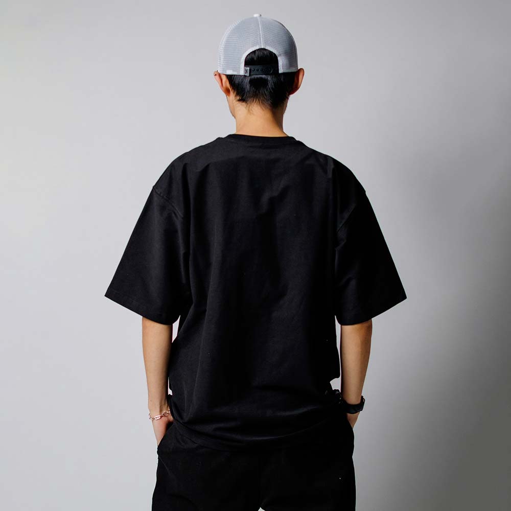 クローム ライムストーン ケーブ ティー ワイドフィット OG ロゴ CHROME LSC TEE WIDE FIT OG LOGO BLACK メンズ Tシャツ 鍾乳洞Tシャツ JP247BK