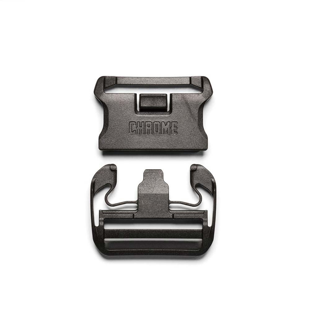 クローム ラージ 3PT プラスチック バックル CHROME LARGE 3PT PLASTIC BUCKLE BLACK バッグ アクセサリー AC252BK