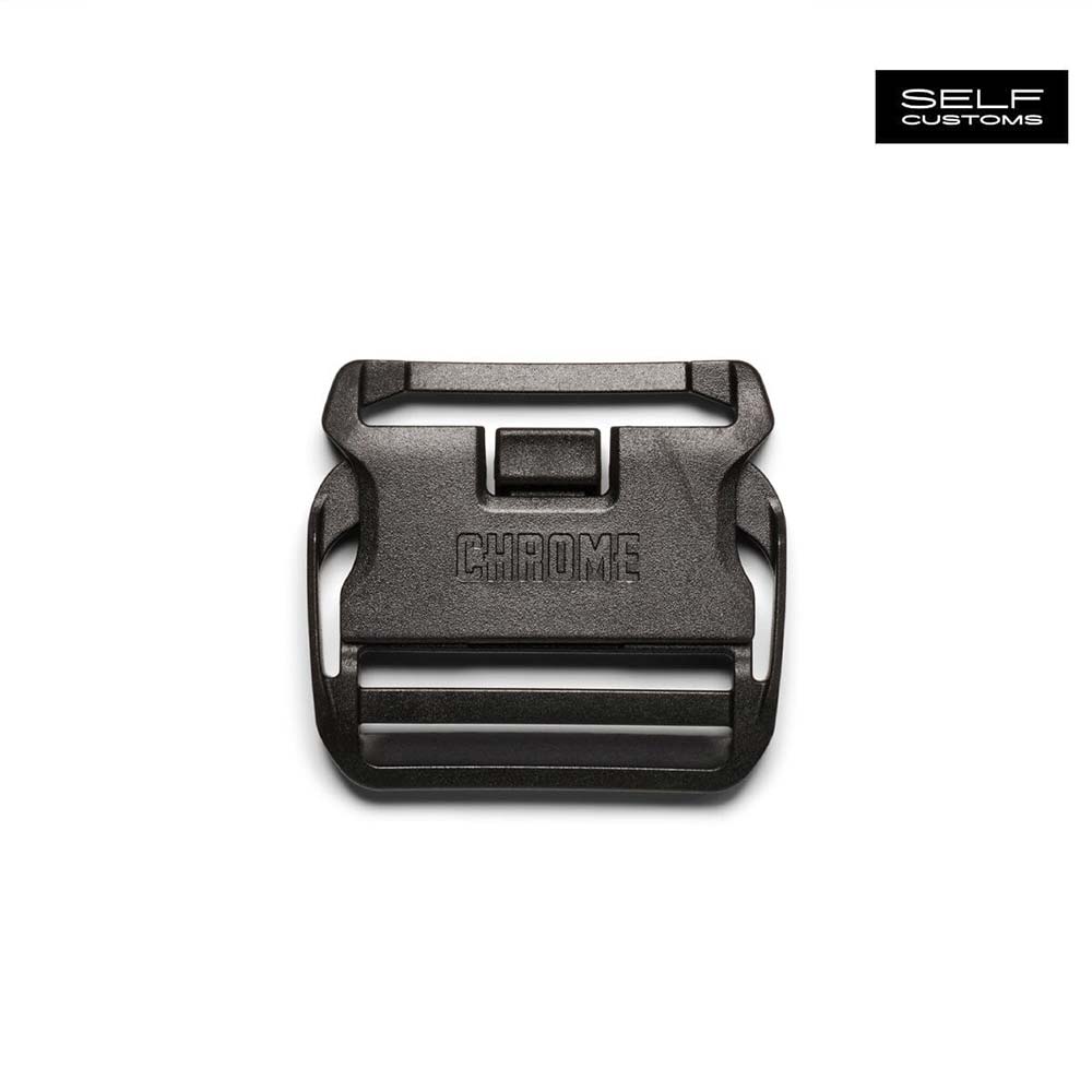 クローム ラージ 3PT プラスチック バックル CHROME LARGE 3PT PLASTIC BUCKLE BLACK バッグ アクセサリー AC252BK