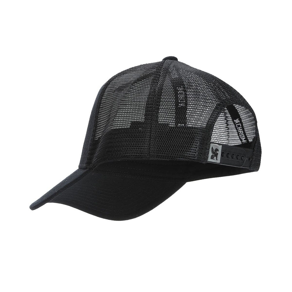 クローム 5 パネル メッシュ キャップ CHROME 5 PANEL MESH CAP BLACK/REFLECTIVE メンズ 帽子 AJ007BKRF