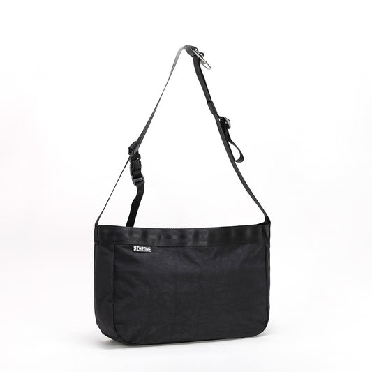 クローム ニュースペーパー メッセンジャー スモール CHROME NEWSPAPER MESSENGER SM BLACK CRINKLE バッグ スリングバッグ ★耐水 BJ001BCNL