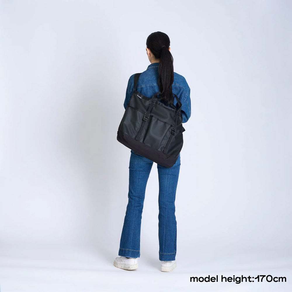 クローム グローサリー トート メッセンジャー 28L CHROME GROCERY TOTE MSNGR 28L BLACK CRINKLE バッグ類 メッセンジャーバッグ BJ004BCNL