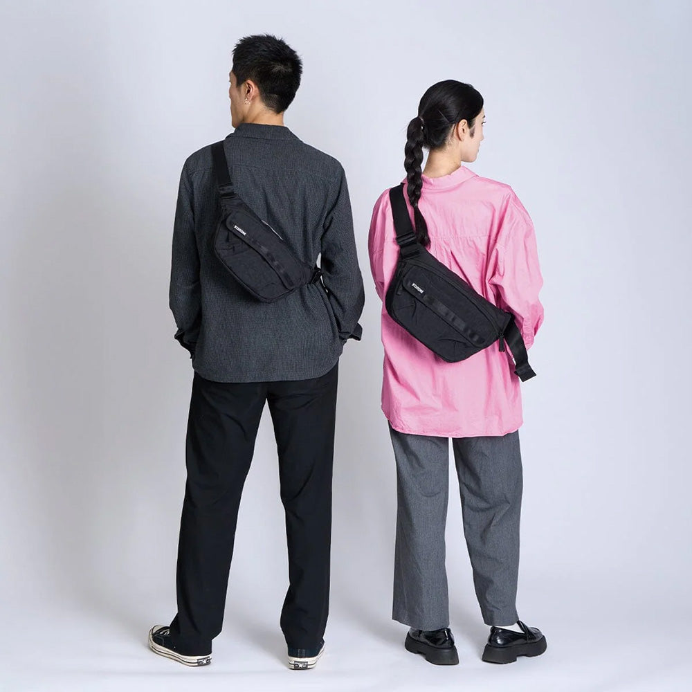 クローム ボット フリップ スリング 8L CHROME BOT FLAP SLING 8L BLACK CRINKLE バッグ スリングバッグ ★耐水 BJ008BCNL