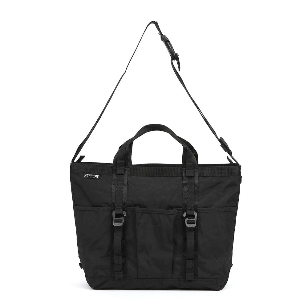 クローム グローサリー トート メッセンジャー 15L CHROME GROCERY TOTE MSNGR 15L BLACK CRINKLE バッグ トートバッグ ★耐水 BJ013BCNL