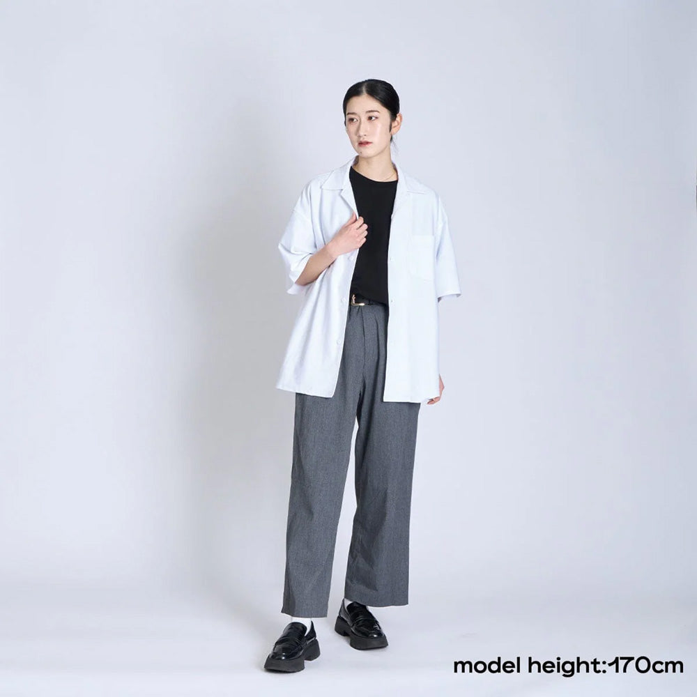 クローム ライムストーン ケーブ シャツ オリジナル ロゴ CHROME LSC SHIRT WIDE FIT OG LOGO WHITE メンズ JP280WH