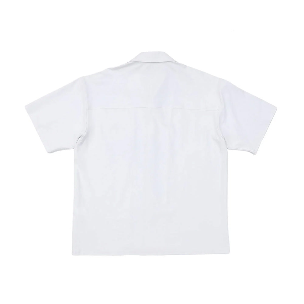 クローム ライムストーン ケーブ シャツ オリジナル ロゴ CHROME LSC SHIRT WIDE FIT OG LOGO WHITE メンズ JP280WH