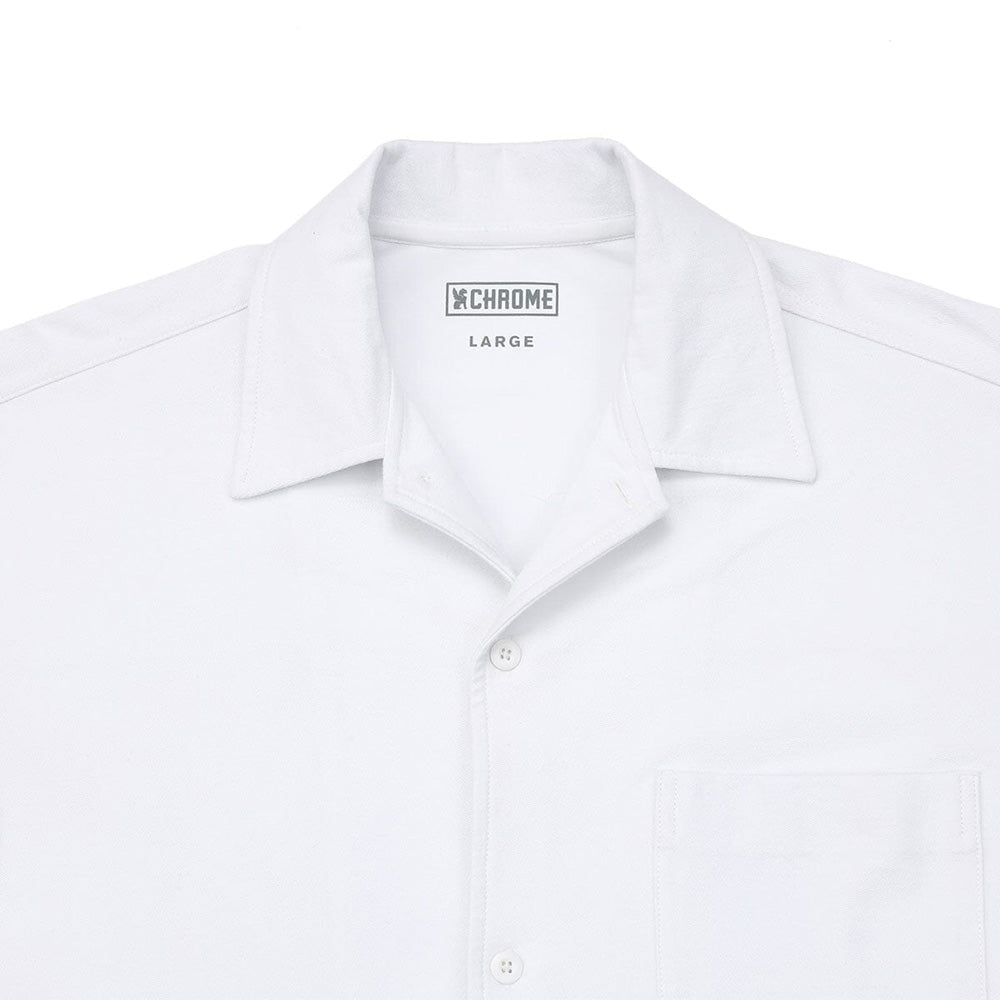 クローム ライムストーン ケーブ シャツ オリジナル ロゴ CHROME LSC SHIRT WIDE FIT OG LOGO WHITE メンズ JP280WH