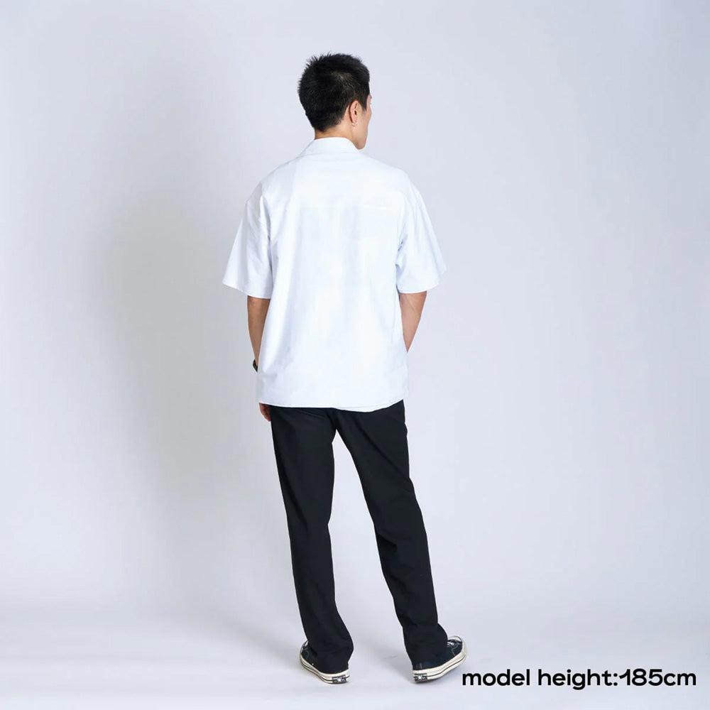 クローム ライムストーン ケーブ シャツ オリジナル ロゴ CHROME LSC SHIRT WIDE FIT OG LOGO WHITE メンズ JP280WH