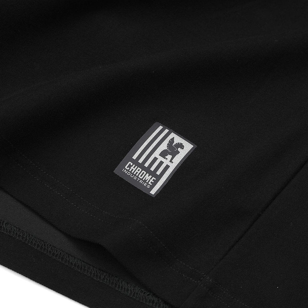 クローム ライムストーン ケーブ ポロ オリジナル ロゴ CHROME LSC POLO WIDE FIT OG LOGO BLACK メンズ JP281BK