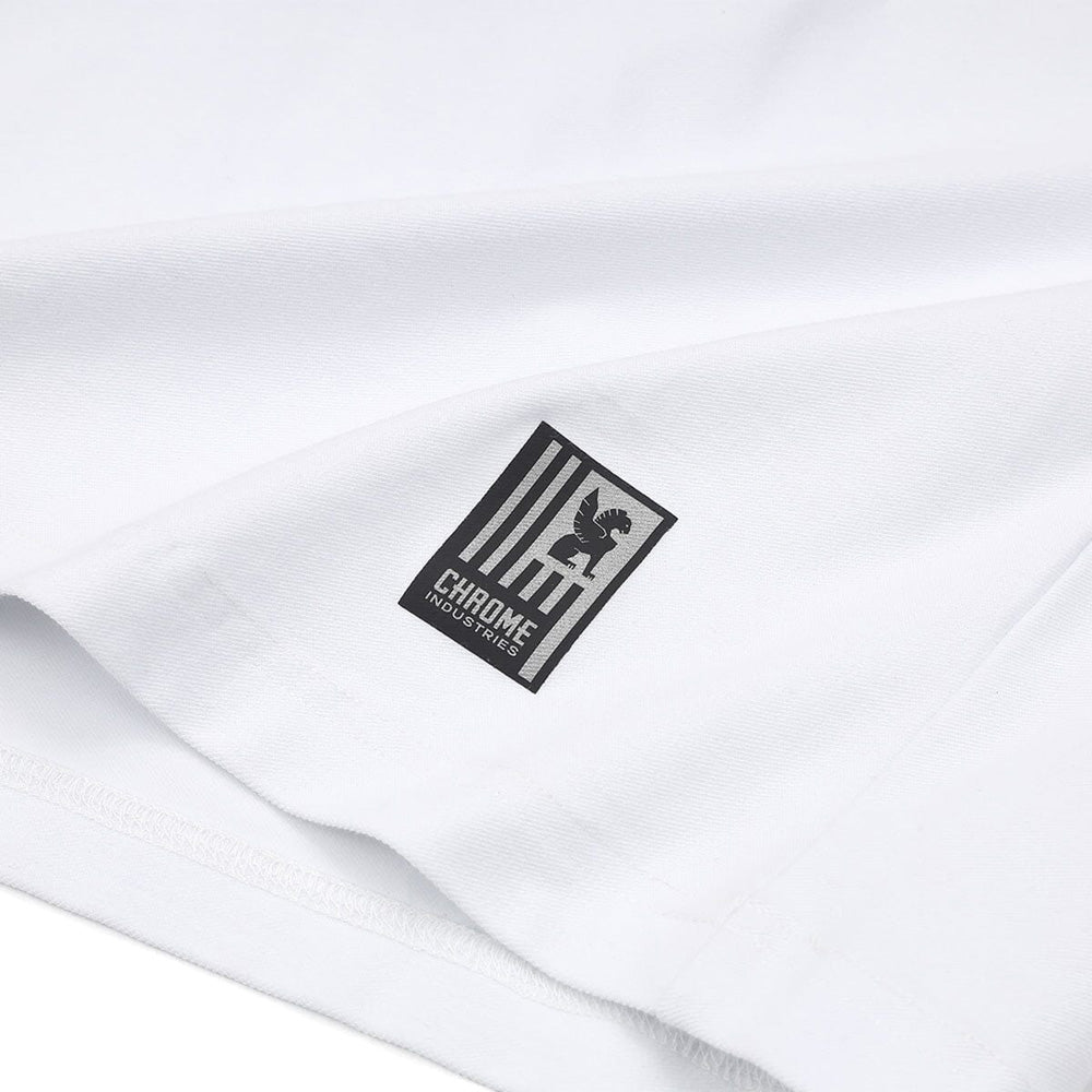 クローム ライムストーン ケーブ ポロ オリジナル ロゴ CHROME LSC POLO WIDE FIT OG LOGO WHITE メンズ JP281WH