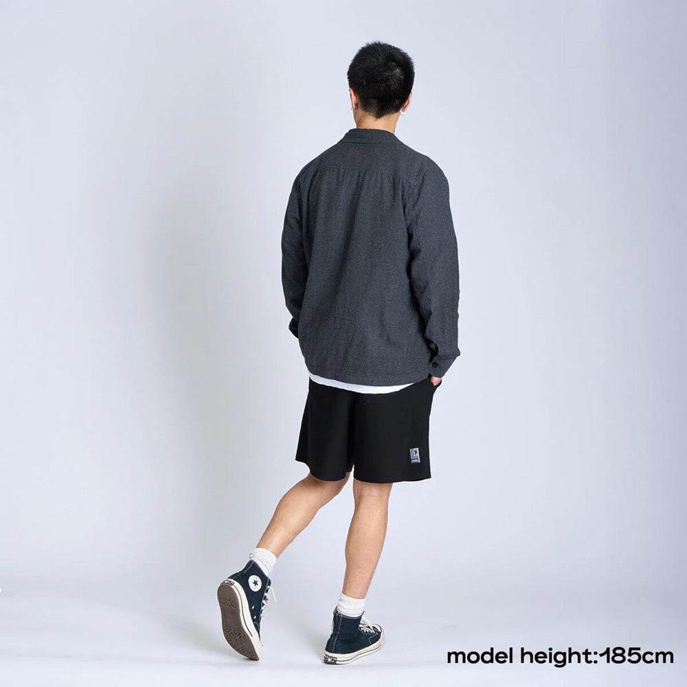 クローム ライムストーン ケーブ ショーツ オリジナル ロゴ CHROME LSC SHORTS OG LOGO BLACK メンズ パンツ JP282BK