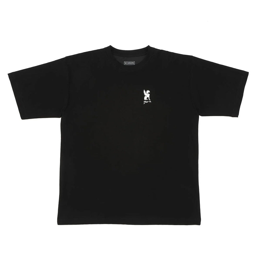 クローム ライムストーン ケーブ ティー ワイド フィット YOSHI VER.1 CHROME LSC TEE WIDE FIT YOSHI Ver.1 BLACK メンズ Tシャツ JP285BK