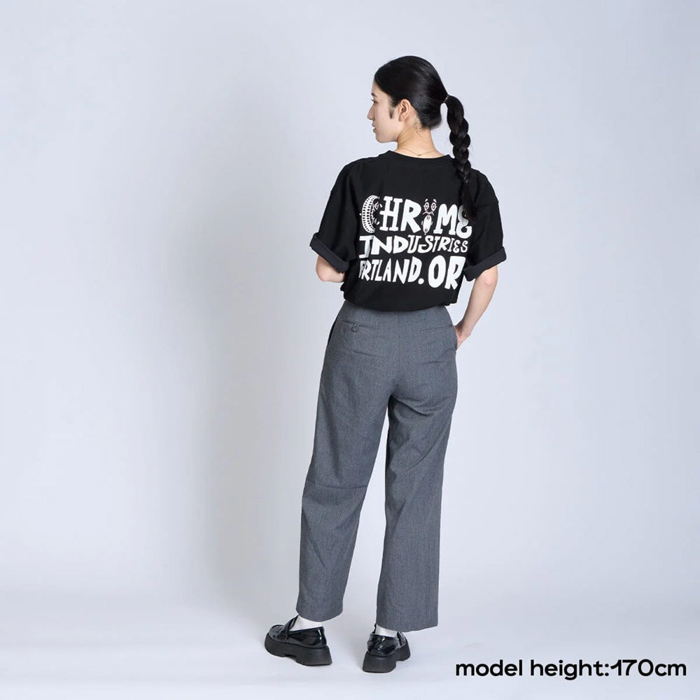クローム ライムストーン ケーブ ティー ワイド フィット YOSHI VER.1 CHROME LSC TEE WIDE FIT YOSHI Ver.1 BLACK メンズ Tシャツ JP285BK