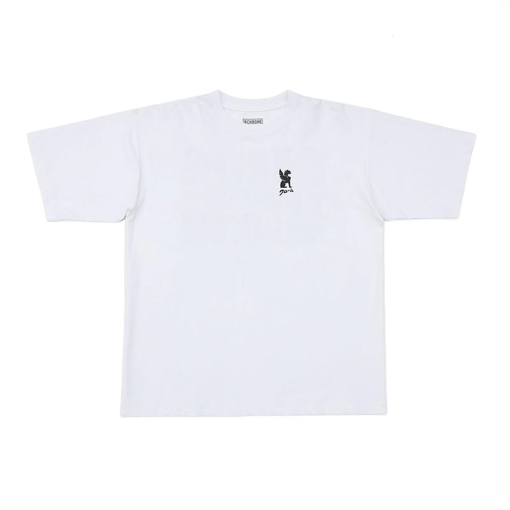 クローム ライムストーン ケーブ ティー ワイド フィット YOSHI VER.1 CHROME LSC TEE WIDE FIT YOSHI Ver.1 WHITE メンズ Tシャツ JP285WH