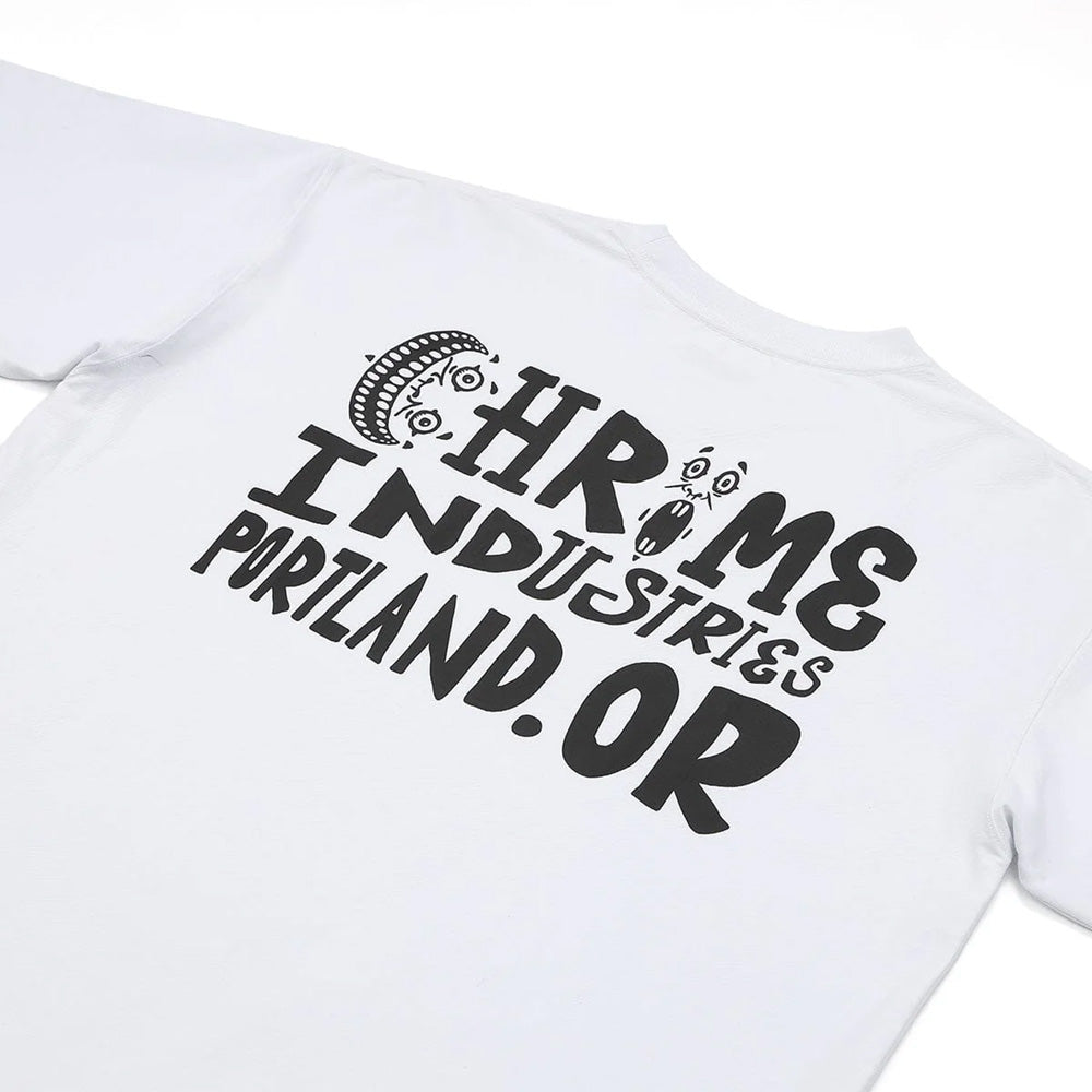 クローム ライムストーン ケーブ ティー ワイド フィット YOSHI VER.1 CHROME LSC TEE WIDE FIT YOSHI Ver.1 WHITE メンズ Tシャツ JP285WH