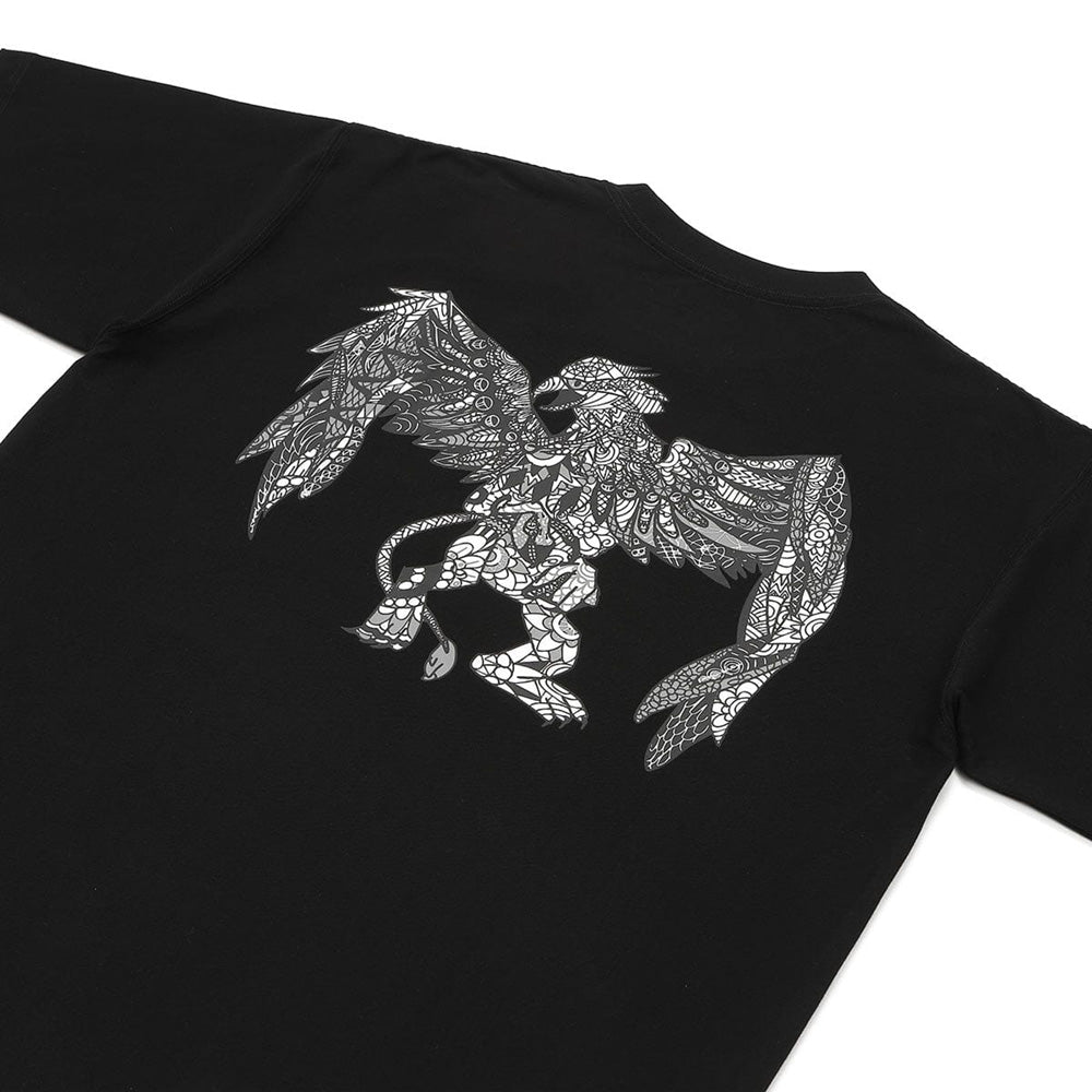 クローム ライムストーン ケーブ ティー ワイド フィット NATSUKI CHROME LSC TEE WIDE FIT NATSUKI BLACK メンズ Tシャツ JP286BK
