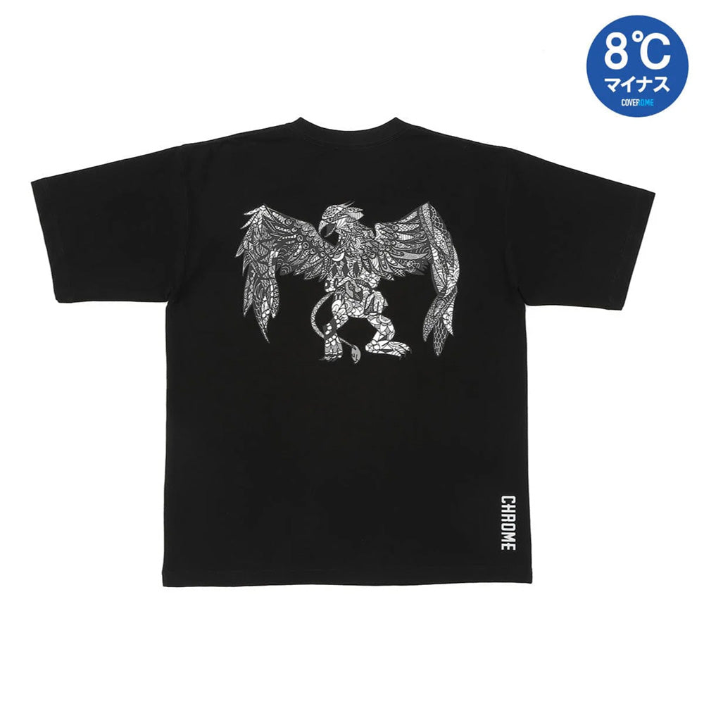 クローム ライムストーン ケーブ ティー ワイド フィット NATSUKI CHROME LSC TEE WIDE FIT NATSUKI BLACK メンズ Tシャツ JP286BK