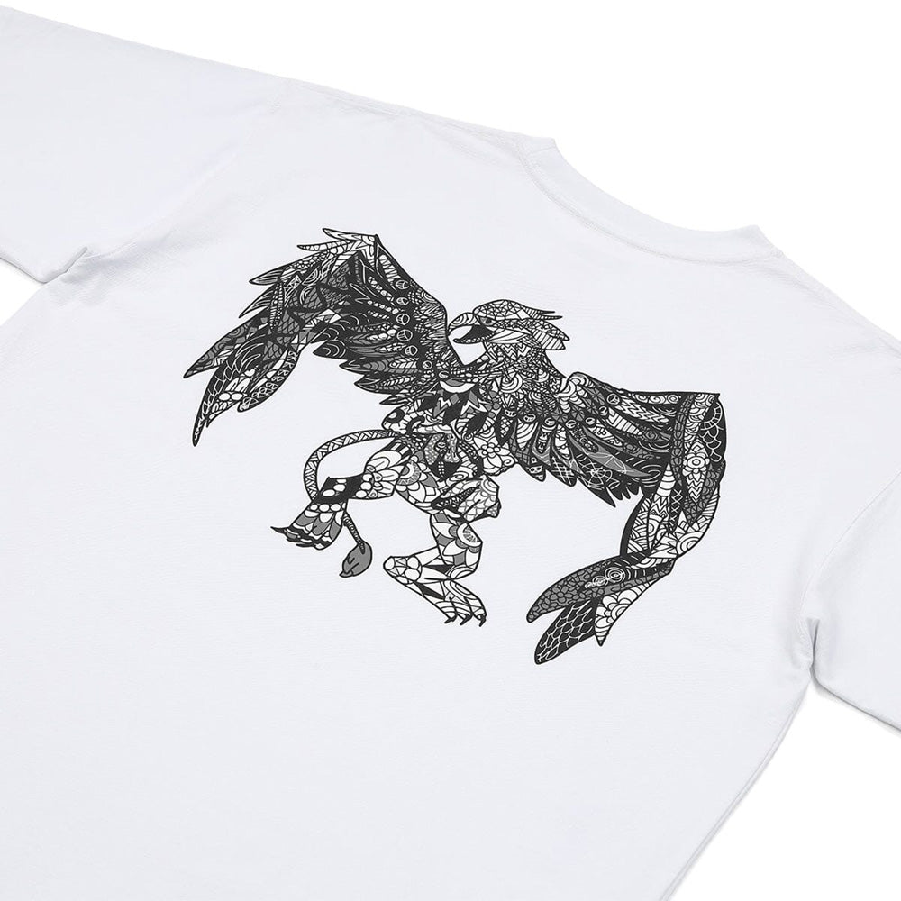 クローム ライムストーン ケーブ ティー ワイド フィット NATSUKI CHROME LSC TEE WIDE FIT NATSUKI WHITE メンズ Tシャツ JP286WH