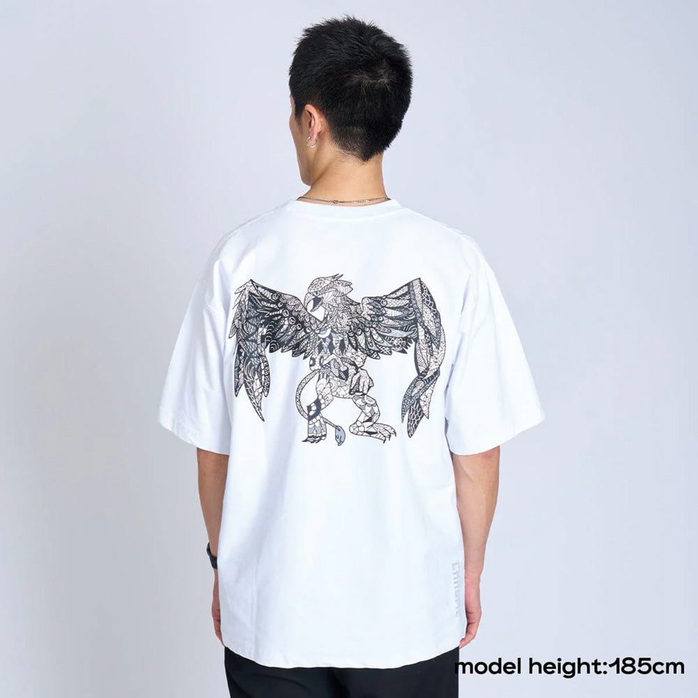 クローム ライムストーン ケーブ ティー ワイド フィット NATSUKI CHROME LSC TEE WIDE FIT NATSUKI WHITE メンズ Tシャツ JP286WH