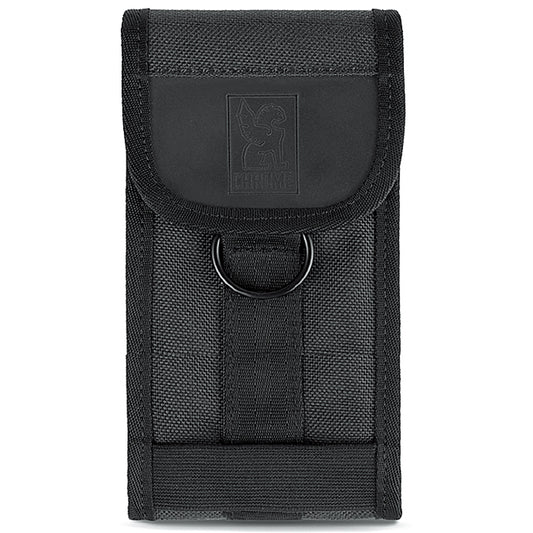 クローム スマートフォンケース ラージ フォン ポーチ CHROME LARGE PHONE POUCH BLACK iPhone Plus BAG ACCESSORIES AC126BK 