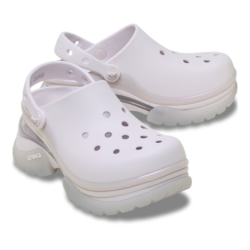 クロックス スーパー ベイ クロッグ crocs SUPER BAE CLOG Grape Ice メンズ レディース サンダル 212811-5DK
