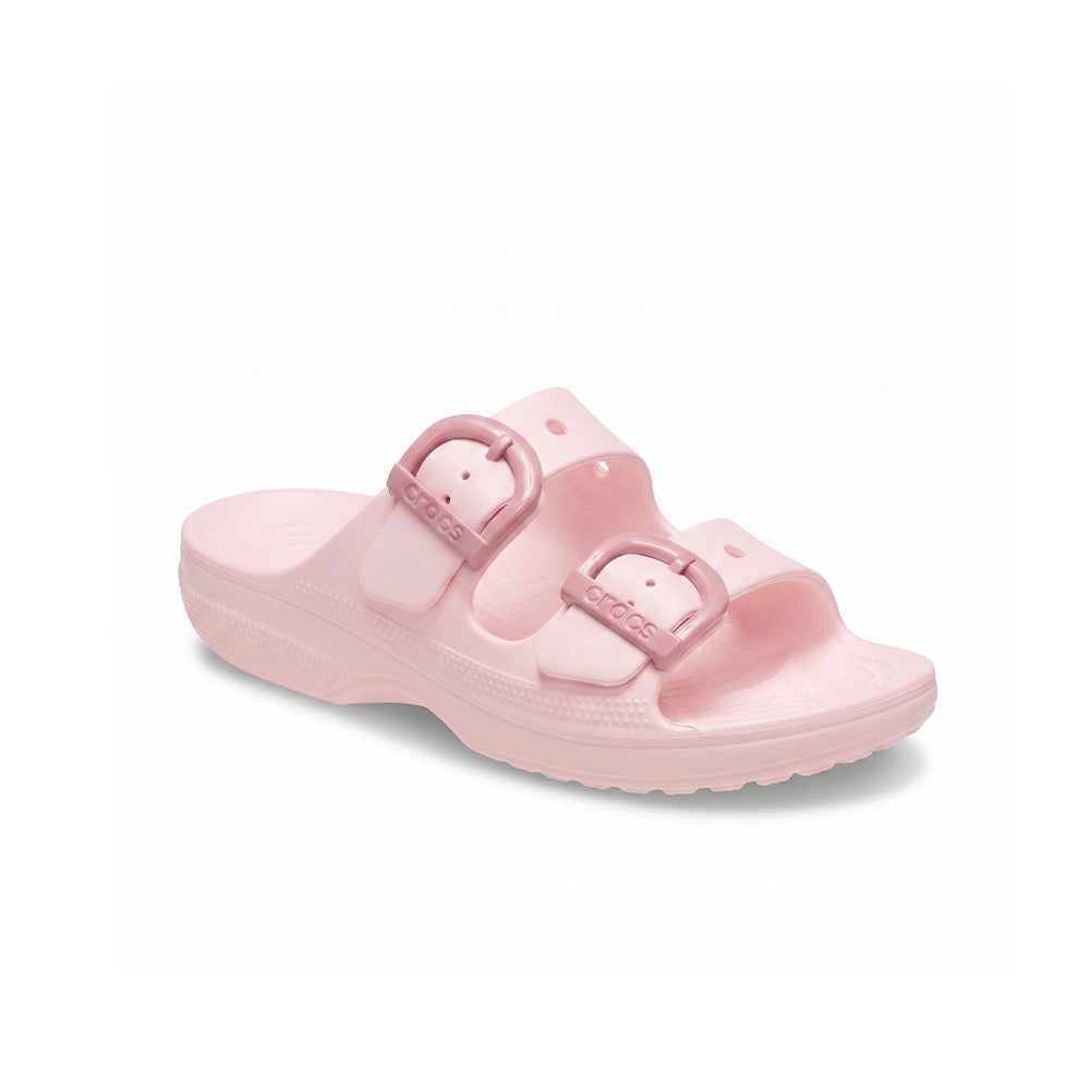 クロックス サタデー エナメル バックル サンダル crocs SATURDAY ENAMEL BUCKLE SANDAL Bubble Ice レディース サンダル 212867-7DF