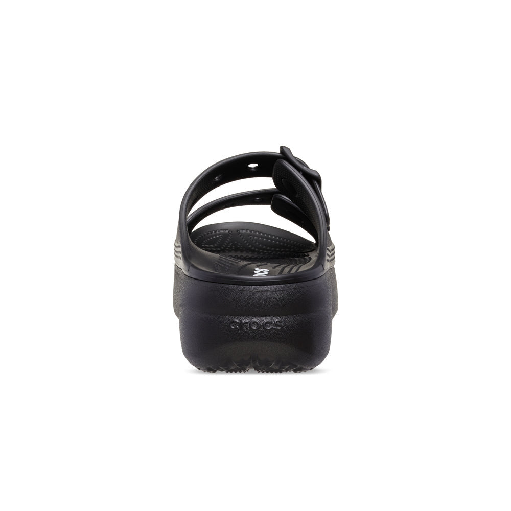 クロックス サタデー プラットフォーム サンダル crocs SATURDAY PLATFORM SANDAL Black レディース サンダル 212880-001