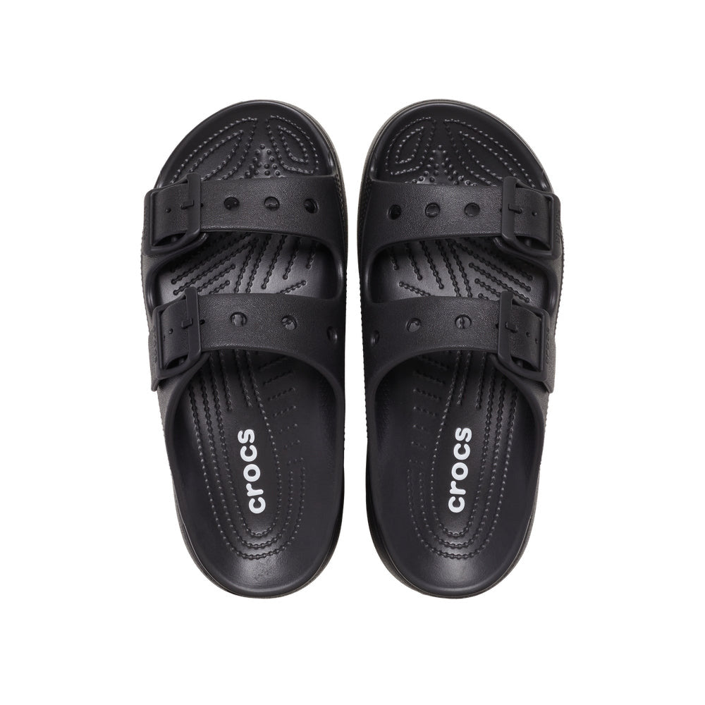 クロックス サタデー プラットフォーム サンダル crocs SATURDAY PLATFORM SANDAL Black レディース サンダル 212880-001