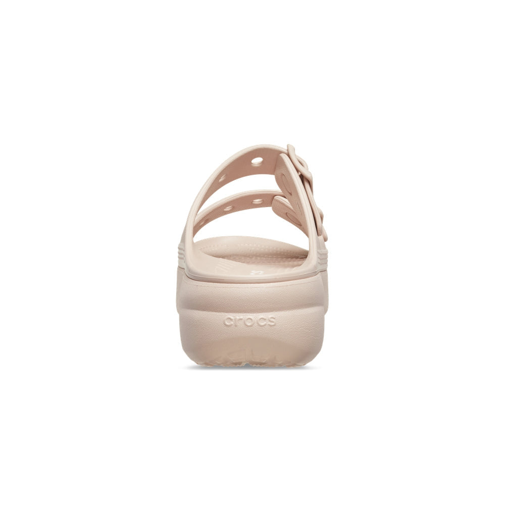 クロックス サタデー プラットフォーム サンダル crocs SATURDAY PLATFORM SANDAL Quartz レディース サンダル 212880-6UR