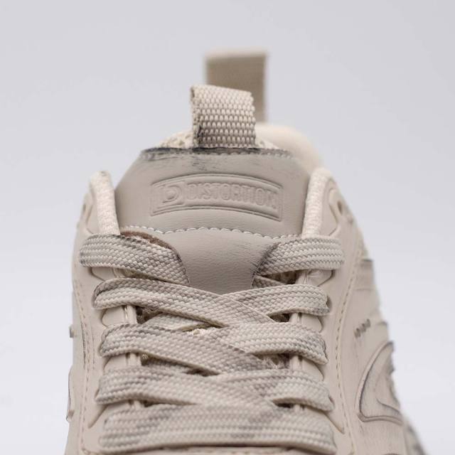 ディストーション レベル DISTORTION REBEL WHITE メンズ スニーカー 7cm 厚底スニーカー 白 トールシューズ シークレットシューズ シークレットスニーカー 身長up 厚底靴 身長盛れる ボリューム感 スタイルアップ 幅広 軽量 DIS25F0001-WH