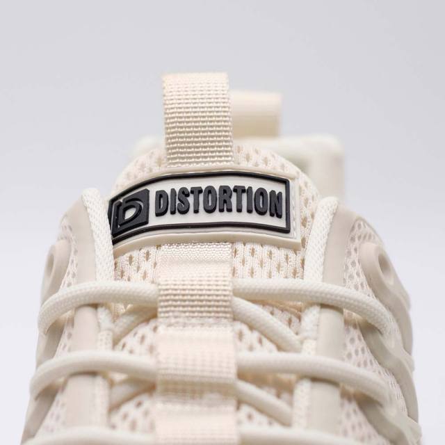 ディストーション アウトロー DISTORTION OUTLAW WHITE メンズ スニーカー 5cm 厚底スニーカー 白 トールシューズ シークレットシューズ シークレットスニーカー 上げ底靴 身長up 厚底靴 身長盛れる ボリューム感 スタイルアップ 幅広 軽量 DIS25F0002-WH