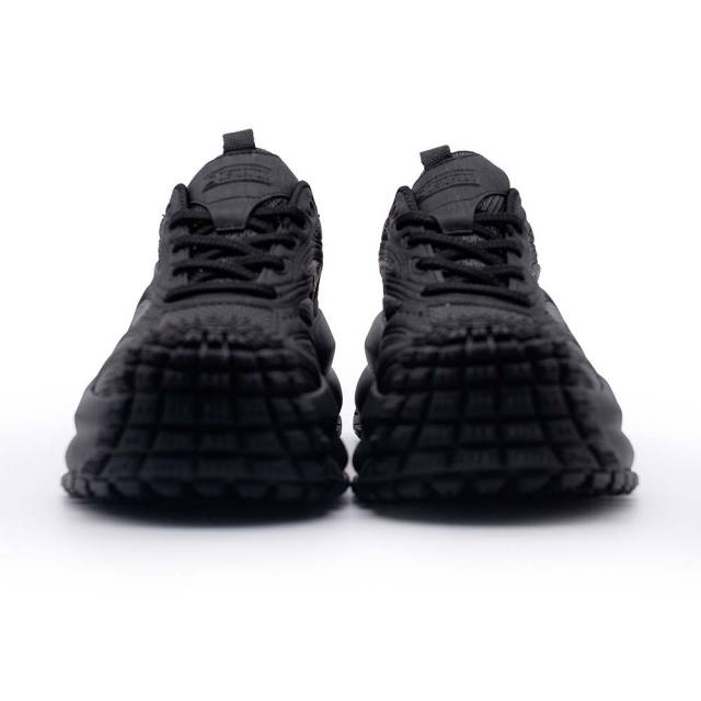 ディストーション ミスフィット DISTORTION MISFIT BLACK メンズ スニーカー 7cm 厚底スニーカー 黒 トールシューズ シークレットシューズ シークレットスニーカー 上げ底靴 身長up 厚底靴 身長盛れる ボリューム感 スタイルアップ 幅広 軽量 DIS25F0003-BK