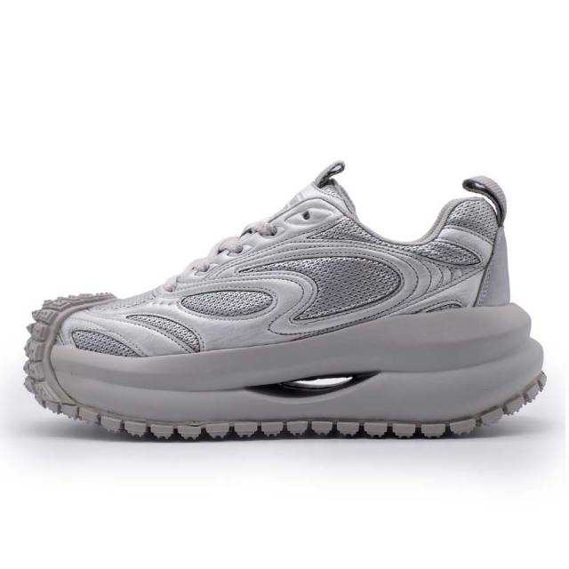 ディストーション ミスフィット DISTORTION MISFIT SILVER メンズ スニーカー 7cm 厚底スニーカー トールシューズ シークレットシューズ シークレットスニーカー 上げ底靴 身長up 厚底靴 身長盛れる ボリューム感 スタイルアップ 幅広 軽量 DIS25F0003-SV