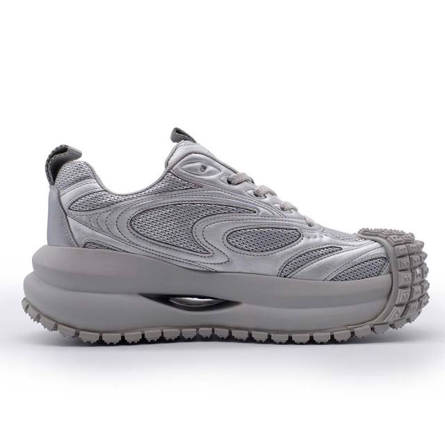 ディストーション ミスフィット DISTORTION MISFIT SILVER メンズ スニーカー 7cm 厚底スニーカー トールシューズ シークレットシューズ シークレットスニーカー 上げ底靴 身長up 厚底靴 身長盛れる ボリューム感 スタイルアップ 幅広 軽量 DIS25F0003-SV