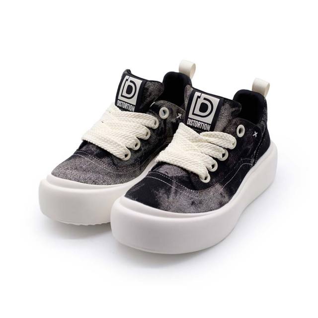ディストーション ローグ DISTORTION ROGUE BLACK メンズ スニーカー 5cm 厚底スニーカー 黒 トールシューズ シークレットシューズ シークレットスニーカー 上げ底靴 身長up 厚底靴 身長盛れる ボリューム感 スタイルアップ 幅広 軽量 DIS25F0004-BK