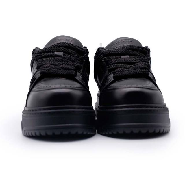 ディストーション ディセント DISTORTION DISSENT BLACK メンズ スニーカー 4cm 厚底スニーカー 黒 トールシューズ シークレットシューズ シークレットスニーカー 上げ底靴 身長up 厚底靴 身長盛れる ボリューム感 スタイルアップ 幅広 軽量 DIS25F0006-BK