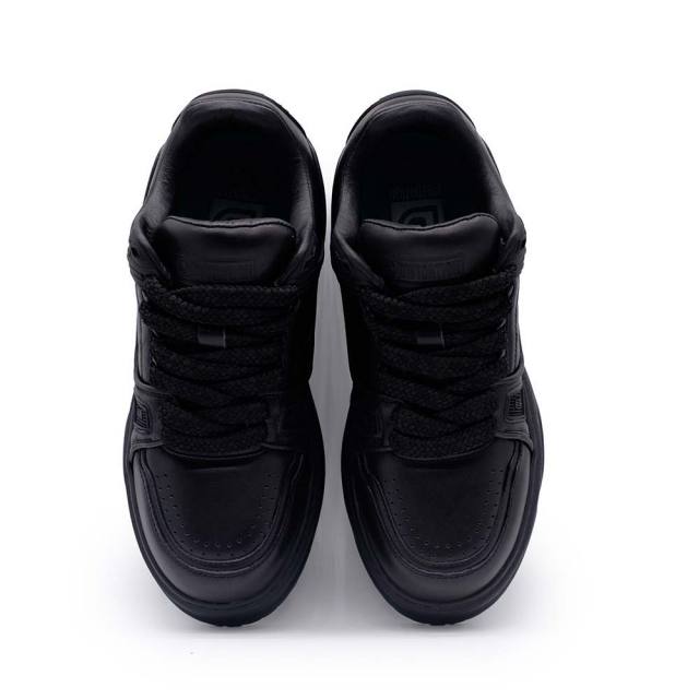ディストーション ディセント DISTORTION DISSENT BLACK メンズ スニーカー 4cm 厚底スニーカー 黒 トールシューズ シークレットシューズ シークレットスニーカー 上げ底靴 身長up 厚底靴 身長盛れる ボリューム感 スタイルアップ 幅広 軽量 DIS25F0006-BK