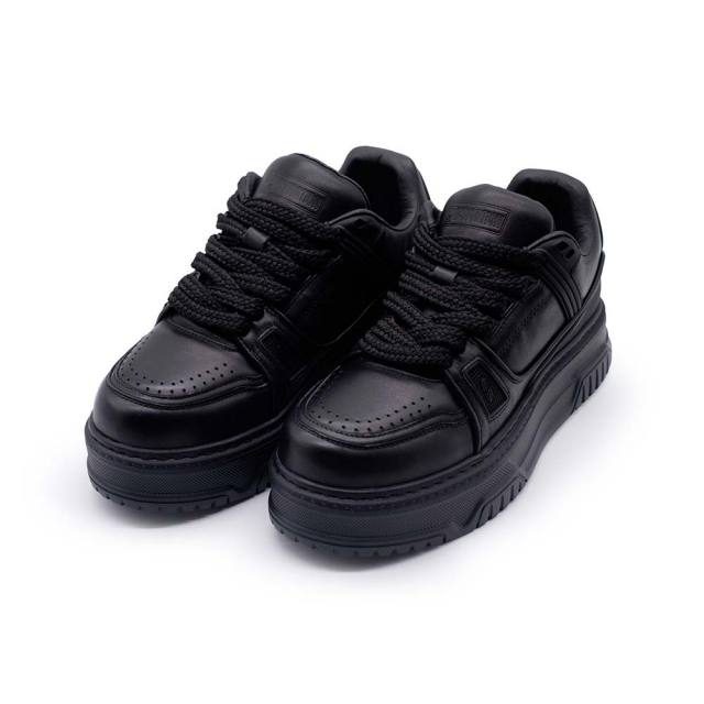 ディストーション ディセント DISTORTION DISSENT BLACK メンズ スニーカー 4cm 厚底スニーカー 黒 トールシューズ シークレットシューズ シークレットスニーカー 上げ底靴 身長up 厚底靴 身長盛れる ボリューム感 スタイルアップ 幅広 軽量 DIS25F0006-BK