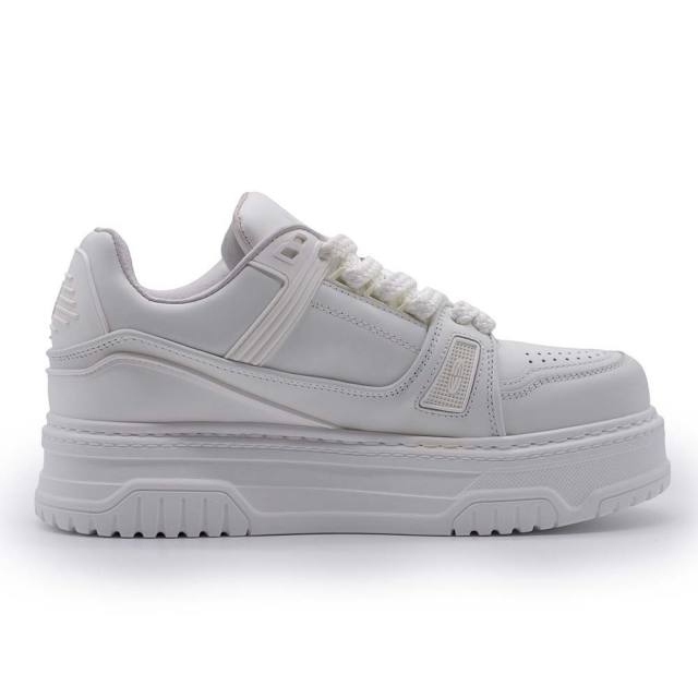 ディストーション ディセント DISTORTION DISSENT WHITE メンズ スニーカー 4cm 厚底スニーカー 白 トールシューズ シークレットシューズ シークレットスニーカー 上げ底靴 身長up 厚底靴 身長盛れる ボリューム感 スタイルアップ 幅広 軽量 DIS25F0006-WH