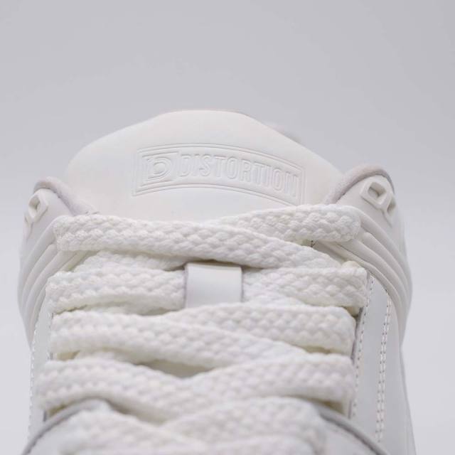 ディストーション ディセント DISTORTION DISSENT WHITE メンズ スニーカー 4cm 厚底スニーカー 白 トールシューズ シークレットシューズ シークレットスニーカー 上げ底靴 身長up 厚底靴 身長盛れる ボリューム感 スタイルアップ 幅広 軽量 DIS25F0006-WH