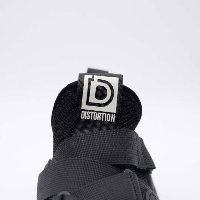 ディストーション サブバート DISTORTION SUBVERT BLACK メンズ スニーカー 5cm 厚底スニーカー 黒 トールシューズ シークレットシューズ シークレットスニーカー 上げ底靴 身長up 厚底靴 身長盛れる ボリューム感 スタイルアップ 幅広 軽量 DIS25F0007-BK