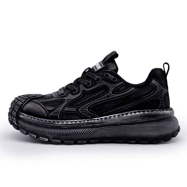 ディストーション ディファイアント DISTORTION DEFIANT BLACK メンズ スニーカー 5cm 厚底スニーカー トールシューズ シークレットシューズ シークレットスニーカー 上げ底靴 身長up 厚底靴 身長盛れる ボリューム感 スタイルアップ 幅広 軽量 DIS25F0008-BK