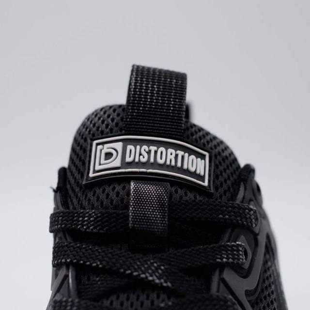 ディストーション ディファイアント DISTORTION DEFIANT BLACK メンズ スニーカー 5cm 厚底スニーカー トールシューズ シークレットシューズ シークレットスニーカー 上げ底靴 身長up 厚底靴 身長盛れる ボリューム感 スタイルアップ 幅広 軽量 DIS25F0008-BK