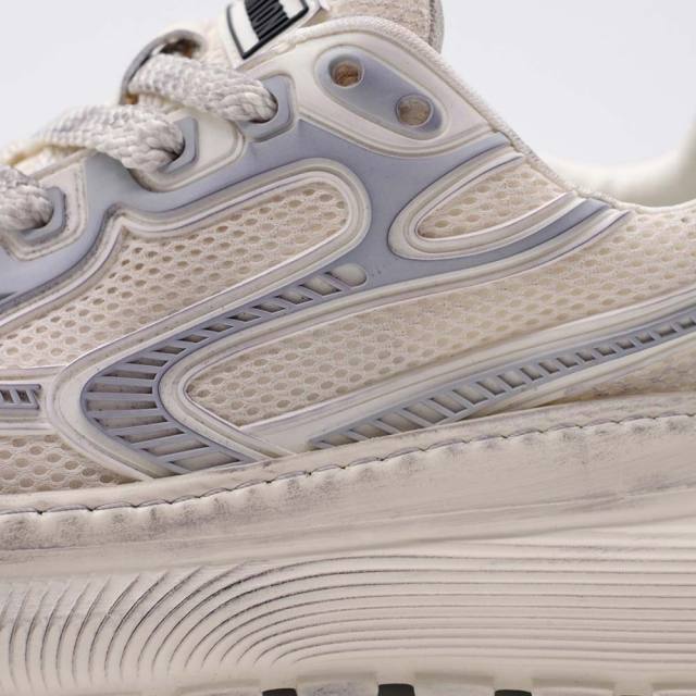 ディストーション ディファイアント DISTORTION DEFIANT WHITE メンズ スニーカー 5cm 厚底スニーカー トールシューズ シークレットシューズ シークレットスニーカー 上げ底靴 身長up 厚底靴 身長盛れる ボリューム感 スタイルアップ 幅広 軽量 DIS25F0008-WH